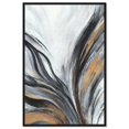 thumbnail image 1 of The Rise of Gold Canvas Print Earthy Wall Art by Art Remedy, Black Frame, 20 x 30, 1 of 7