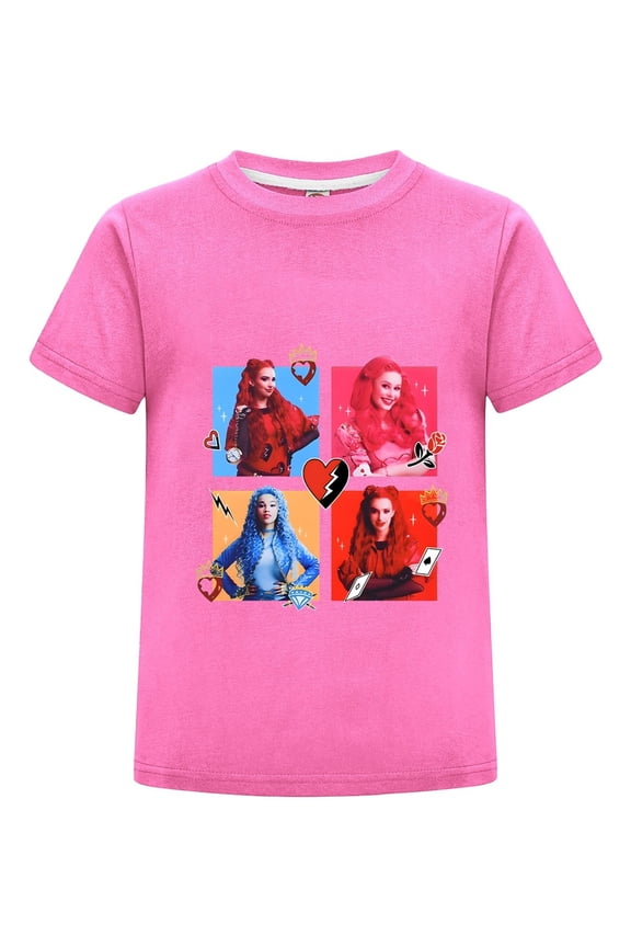 The Rise of Red Princess T-Shirt Shirt – Kids Tee for Boys Girls Casual Wear