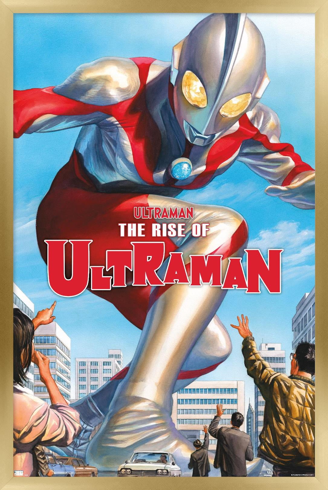 The Rise of Ultraman - Cover #1 by Alex Ross Wall Poster, 22.375" x 34" Framed