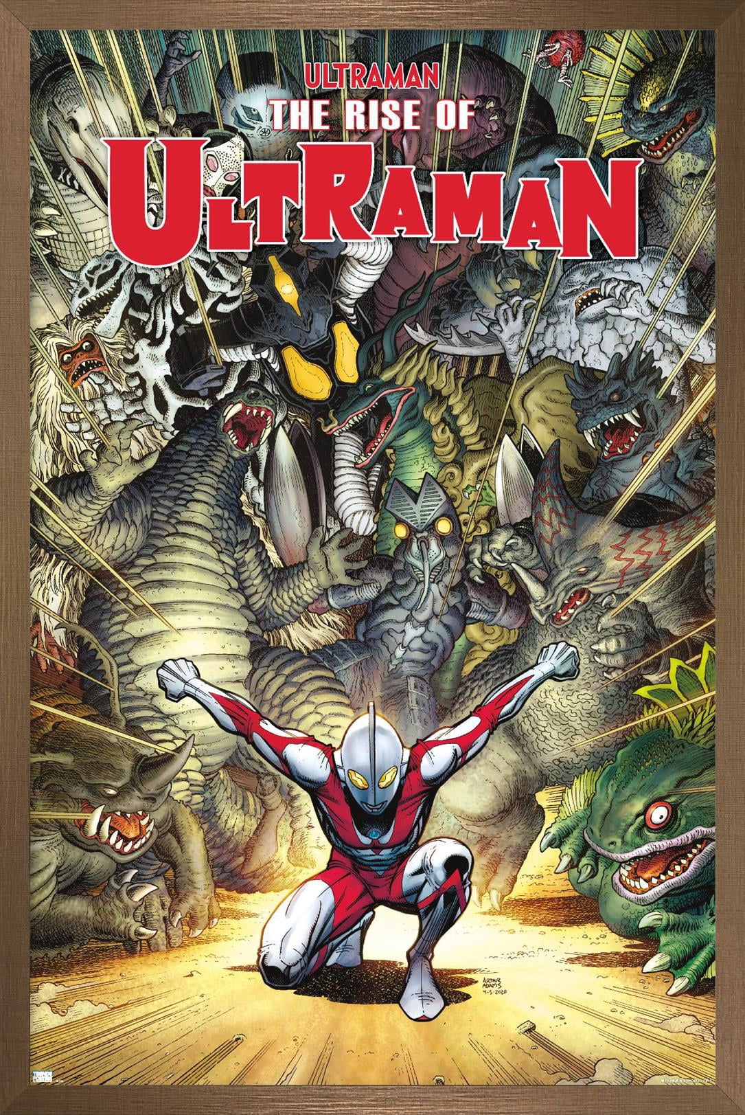 The Rise of Ultraman - Cover #2 Variant by Arthur Adams Wall Poster, 14.725" x 22.375" Framed