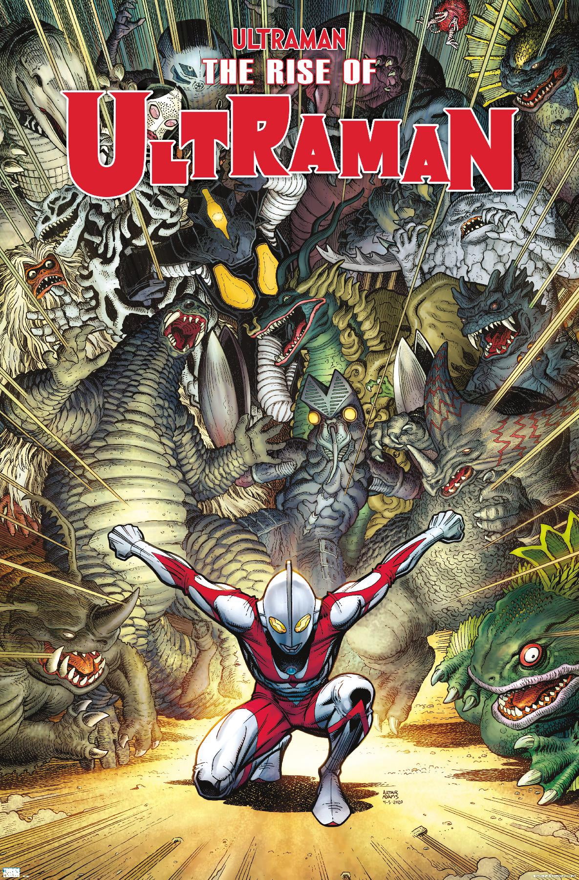 The Rise of Ultraman - Cover #2 Variant by Arthur Adams Wall Poster, 14.725" x 22.375"