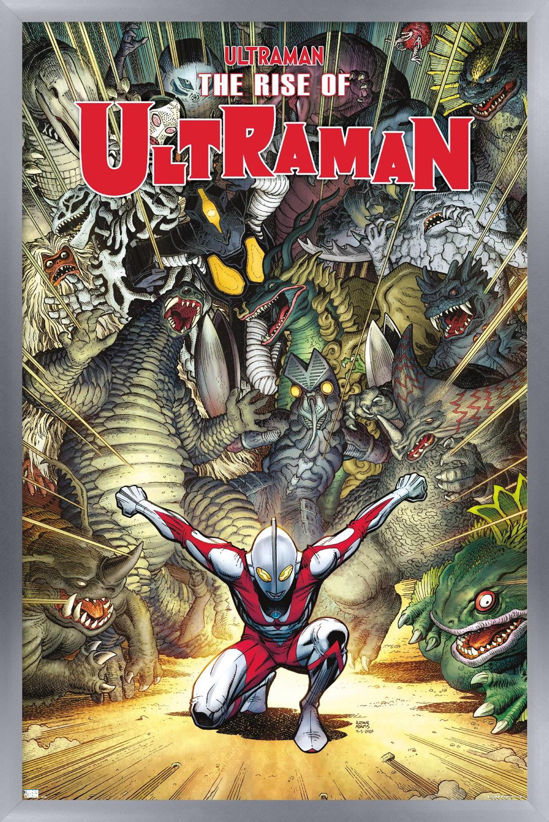 The Rise of Ultraman - Cover #2 Variant by Arthur Adams Wall Poster, 22.375" x 34" Framed