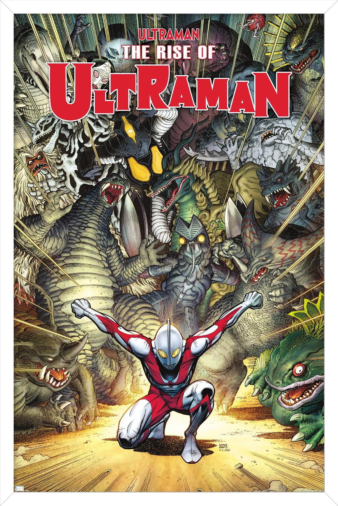 The Rise of Ultraman - Cover #2 Variant by Arthur Adams Wall Poster, 22.375" x 34" Framed