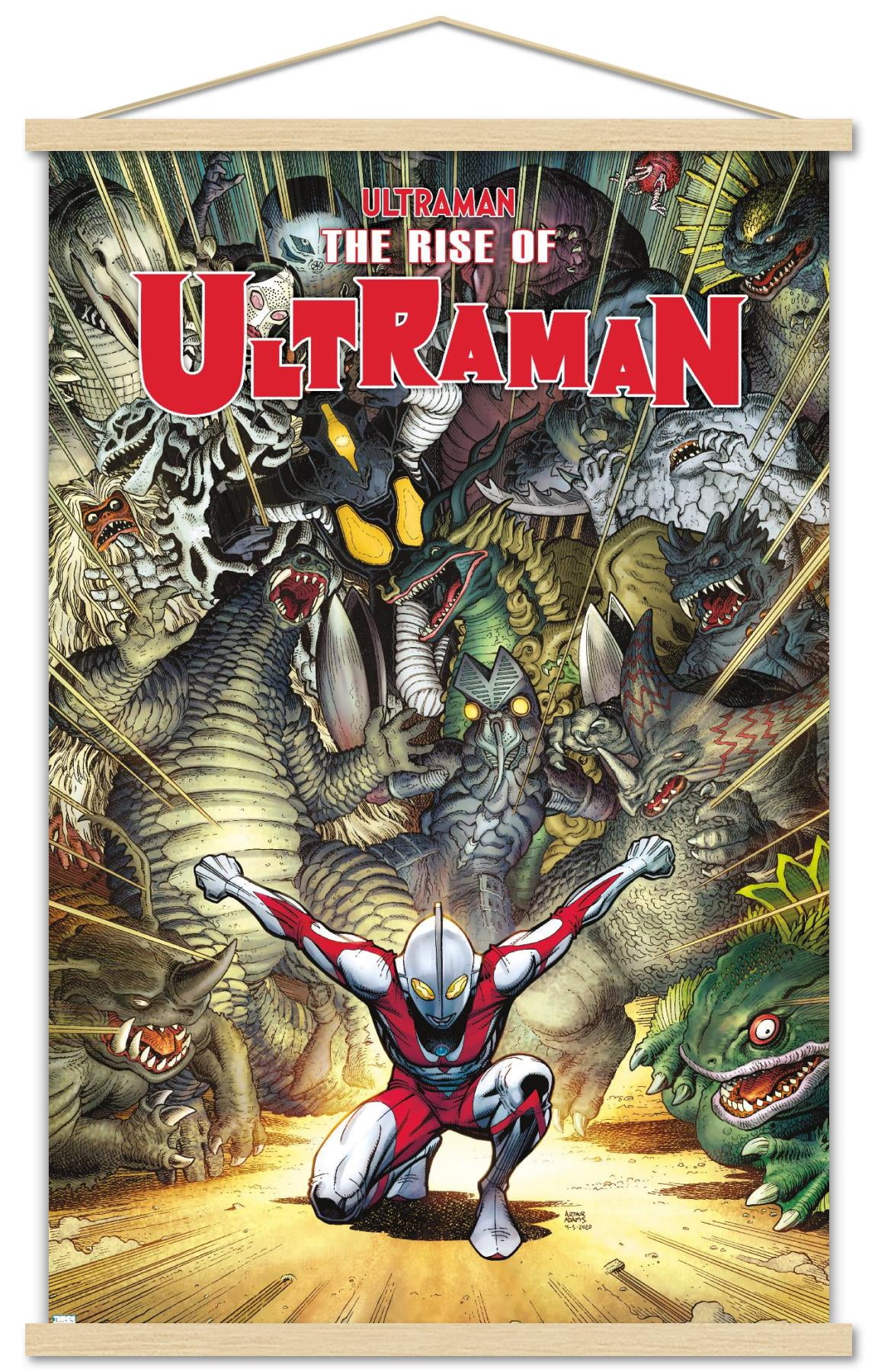 The Rise of Ultraman - Cover #2 Variant by Arthur Adams Wall Poster with Magnetic Frame, 22.375" x 34"