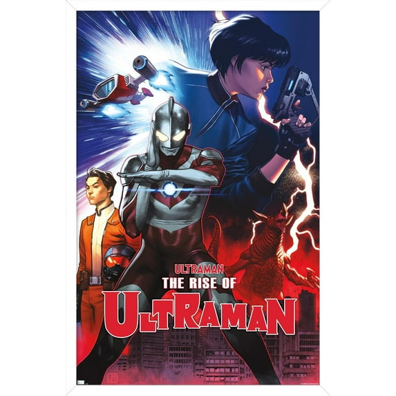The Rise of Ultraman - Cover #2 by Jorge Molina Wall Poster, 22.375" x 34" Framed