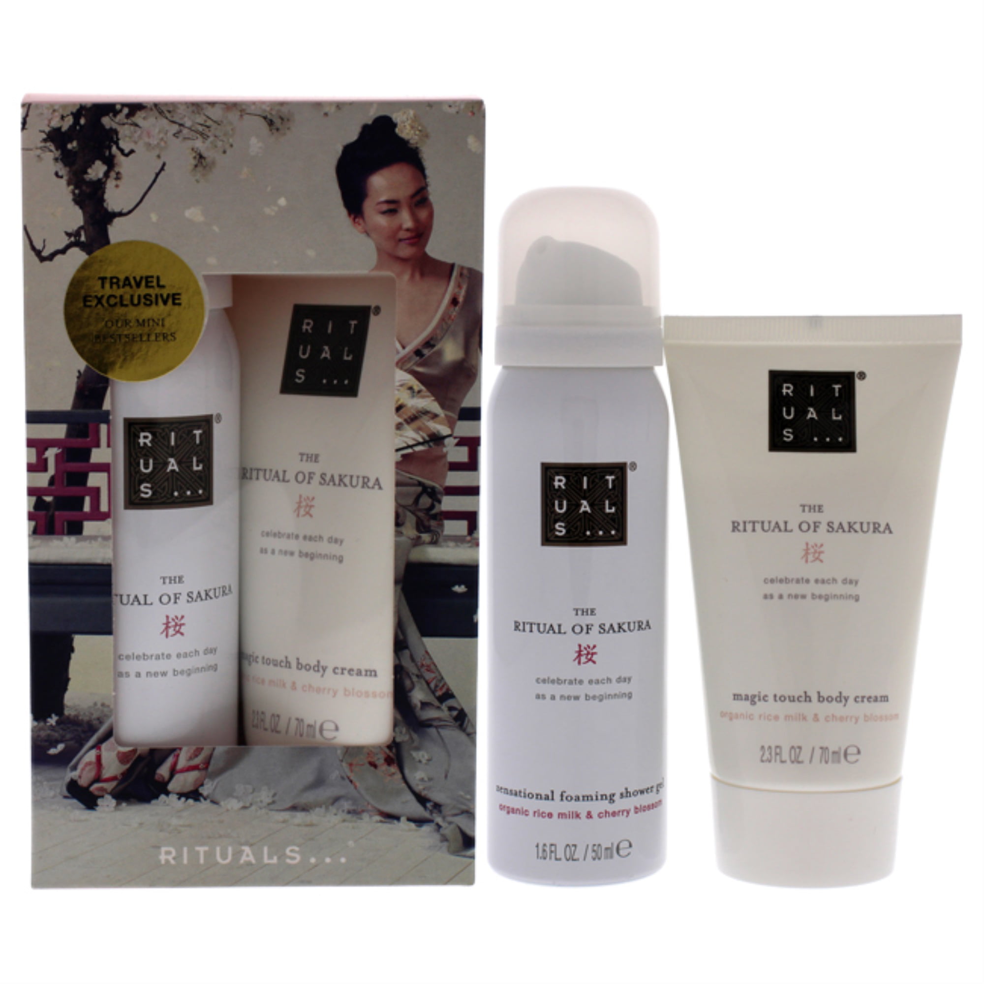 Rituals Ritual of Sakura Rituals Bestsellers Set-Shower Foam, Body Scrub  Body Cream, Hair and Body Mist Rituals - Skin Care from Direct Cosmetics UK