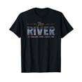 thumbnail image 1 of The River Is Calling I Must Go White Water Rafting Boating T-Shirt, 1 of 5