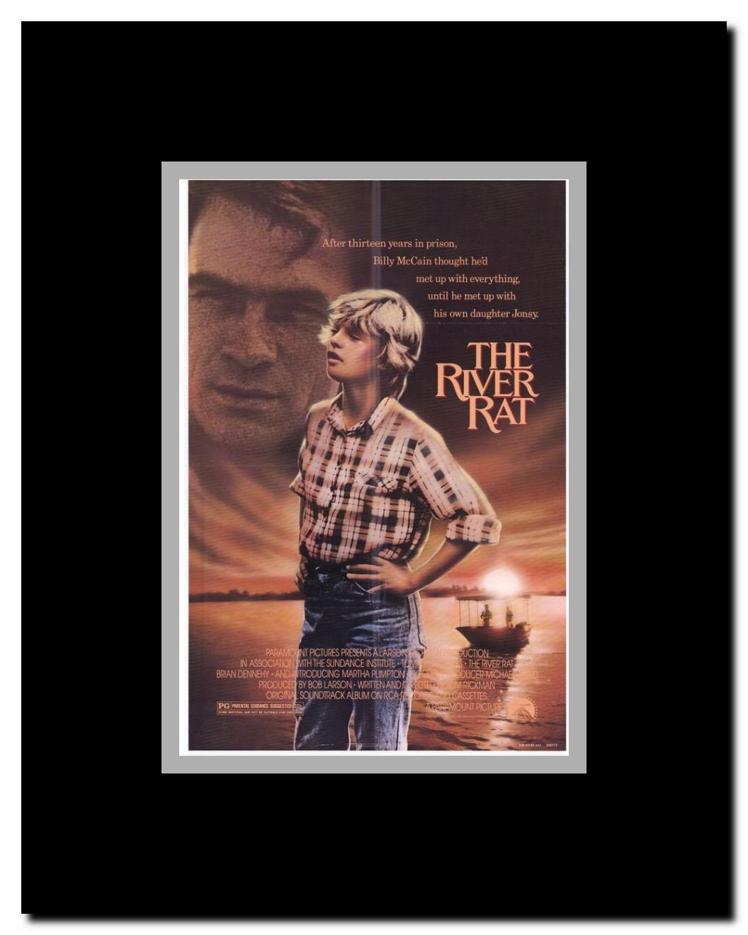 The River Rat Framed Movie Poster