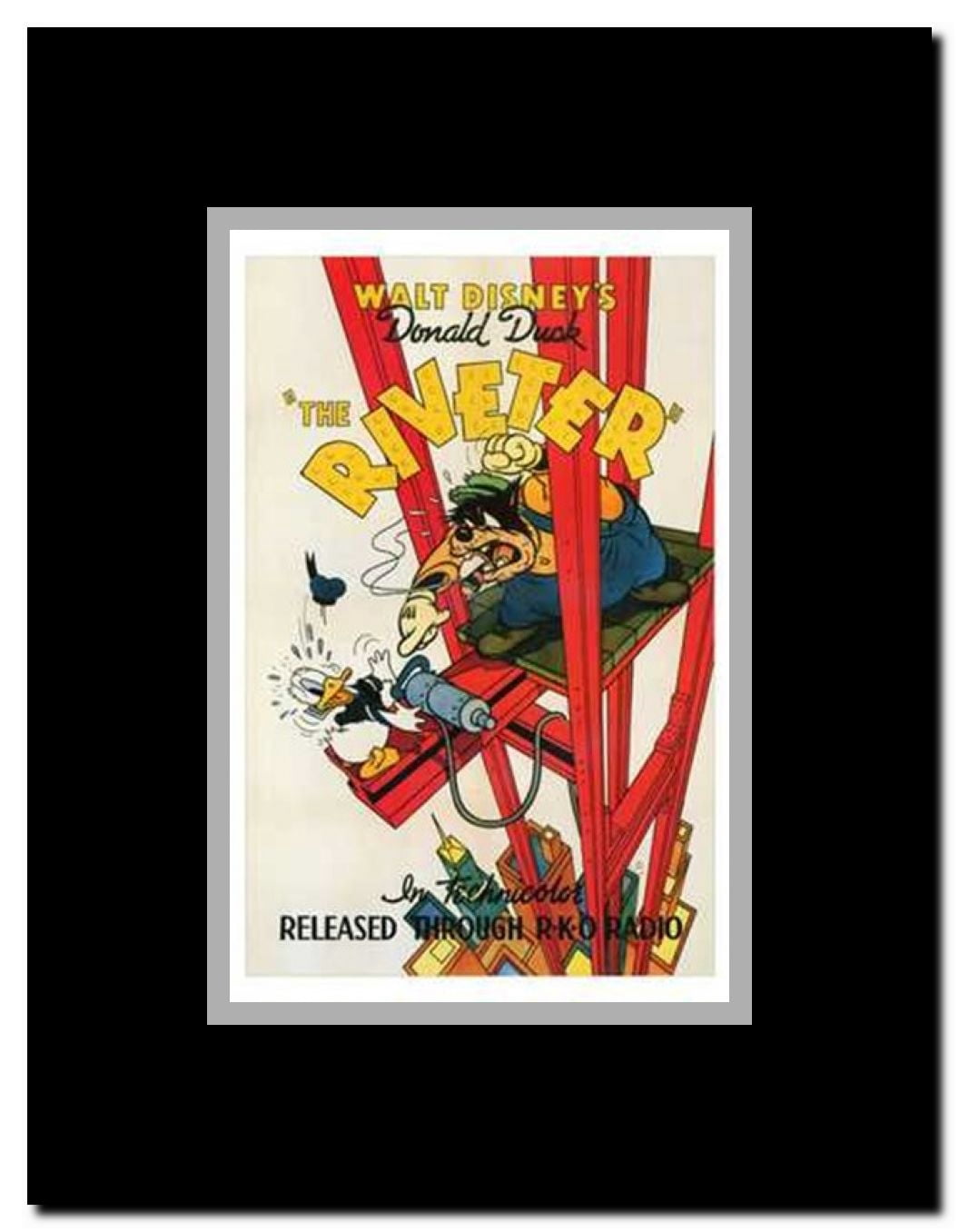 The Riveter Framed Movie Poster