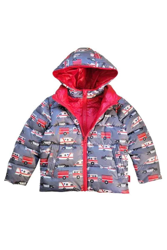 Car Seat Coat | The Road Coat Down - Rescue Print