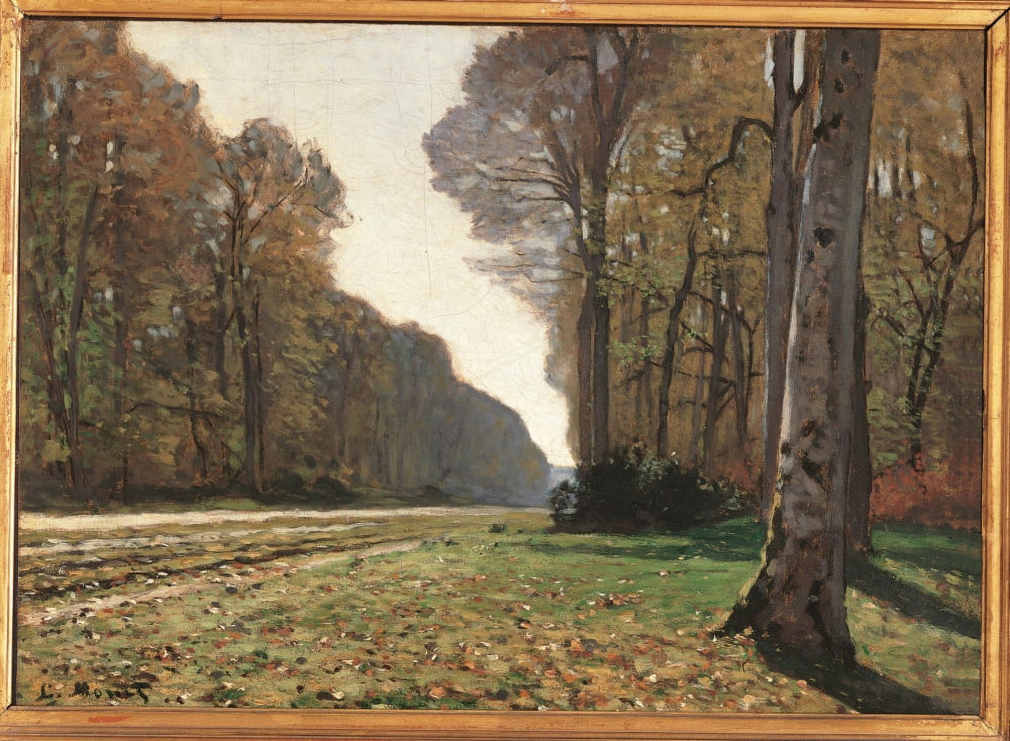 The Road To Chailly Canvas Art -  (24 x 18)
