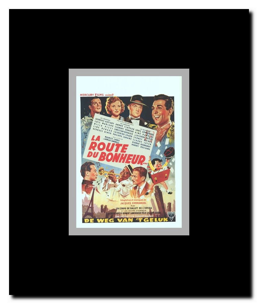 The Road To Happiness Framed Movie Poster