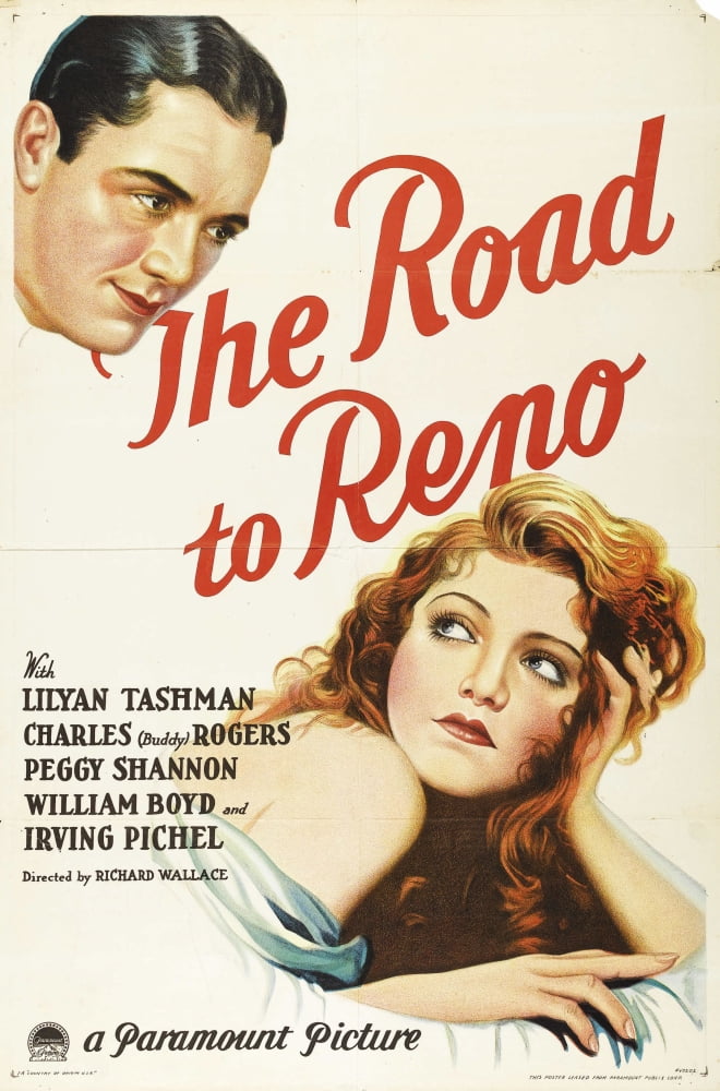 The Road To Reno Canvas Art - (11 x 17)