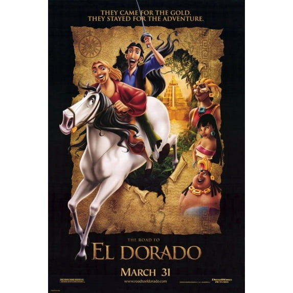 The Road to El Dorado Movie Poster (11 x 17)