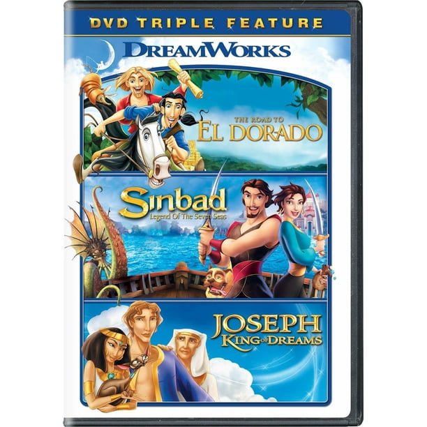 Dreamworks Animated: El Dorado, Sinbad, Joseph King of Dreams (DVD