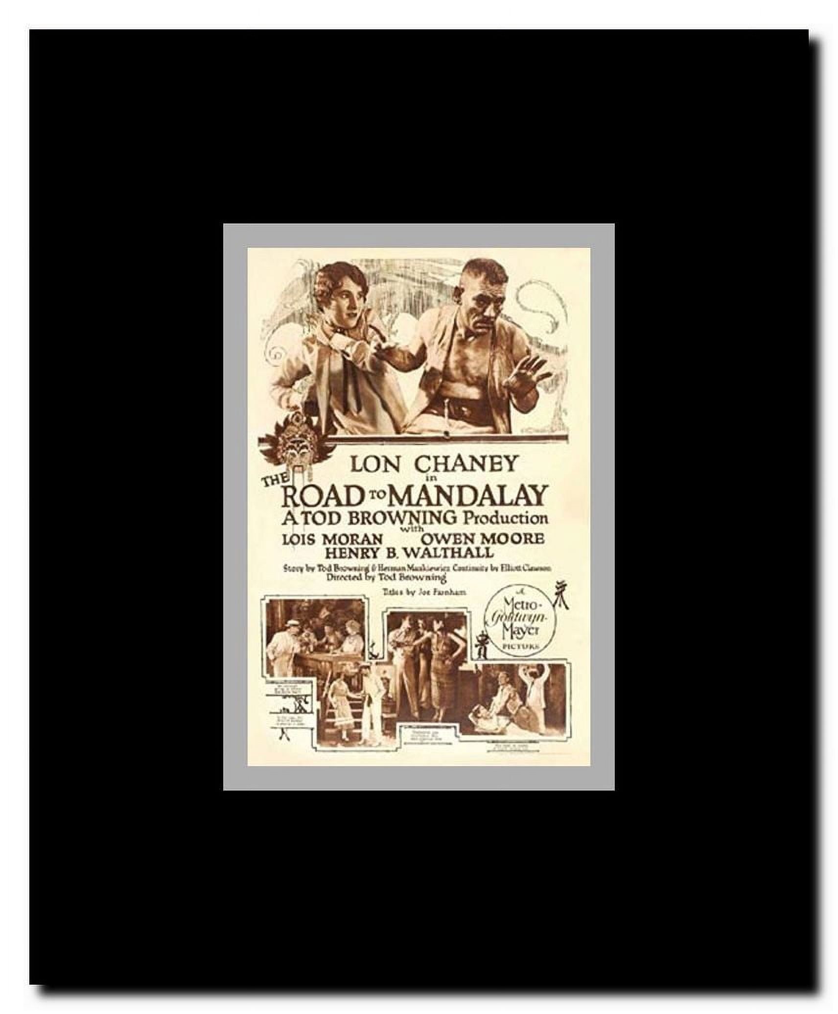 The Road to Mandalay Framed Movie Poster