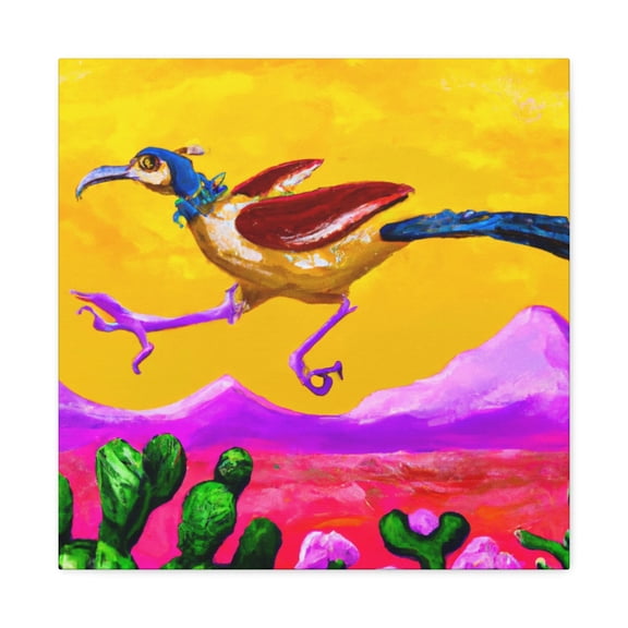 The Roadrunner's Splendor - Canvas