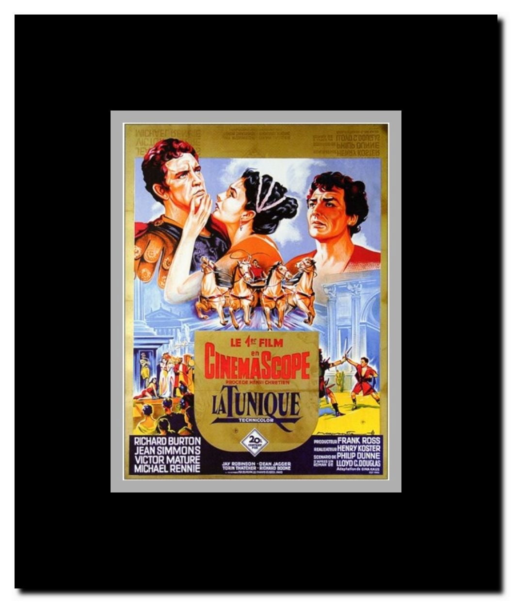 The Robe Framed Movie Poster