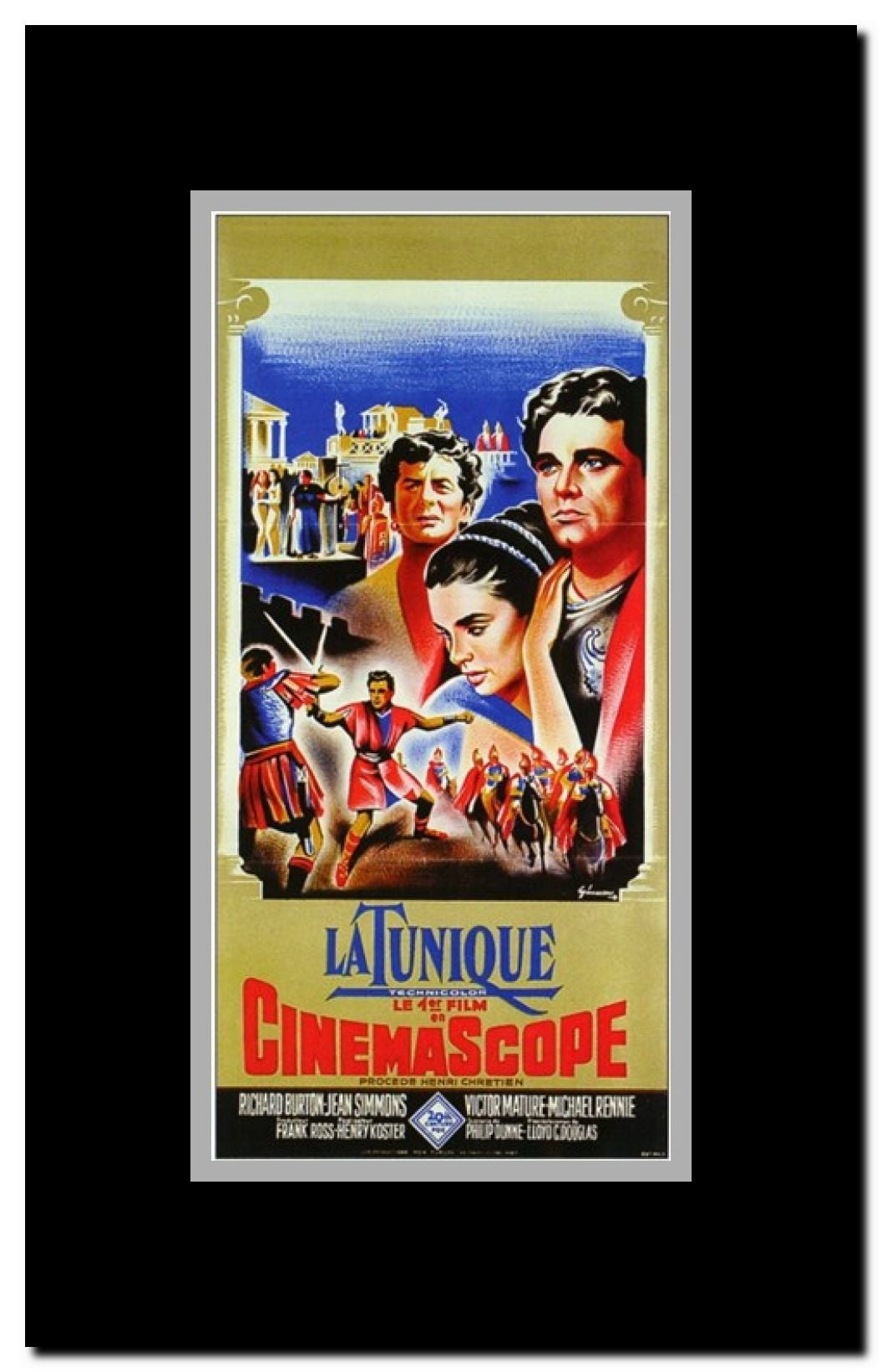 The Robe Framed Movie Poster