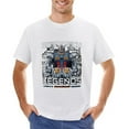 thumbnail image 1 of The Robot Legend T-shirt Design Men’s T-Shirt 100% Cotton Casual Short Sleeve Tops Gift Tee White 3XL, 1 of 2