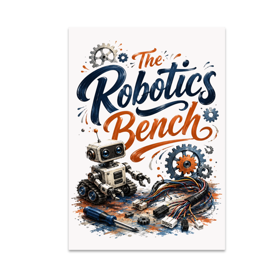 The Robotics Bench Wall Art - Robotics Coach Enthusiast - 13x19 Poster Print