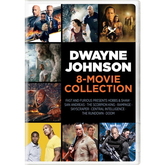 The Rock 8-Film Collection (DVD) (Standard Edition)