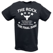 The Rock Brahma Bull Great One Peoples Champ Final Boss T-shirt