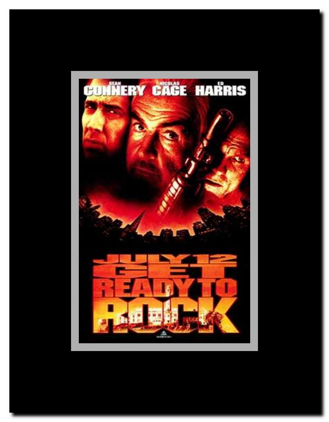 The Rock Framed Movie Poster