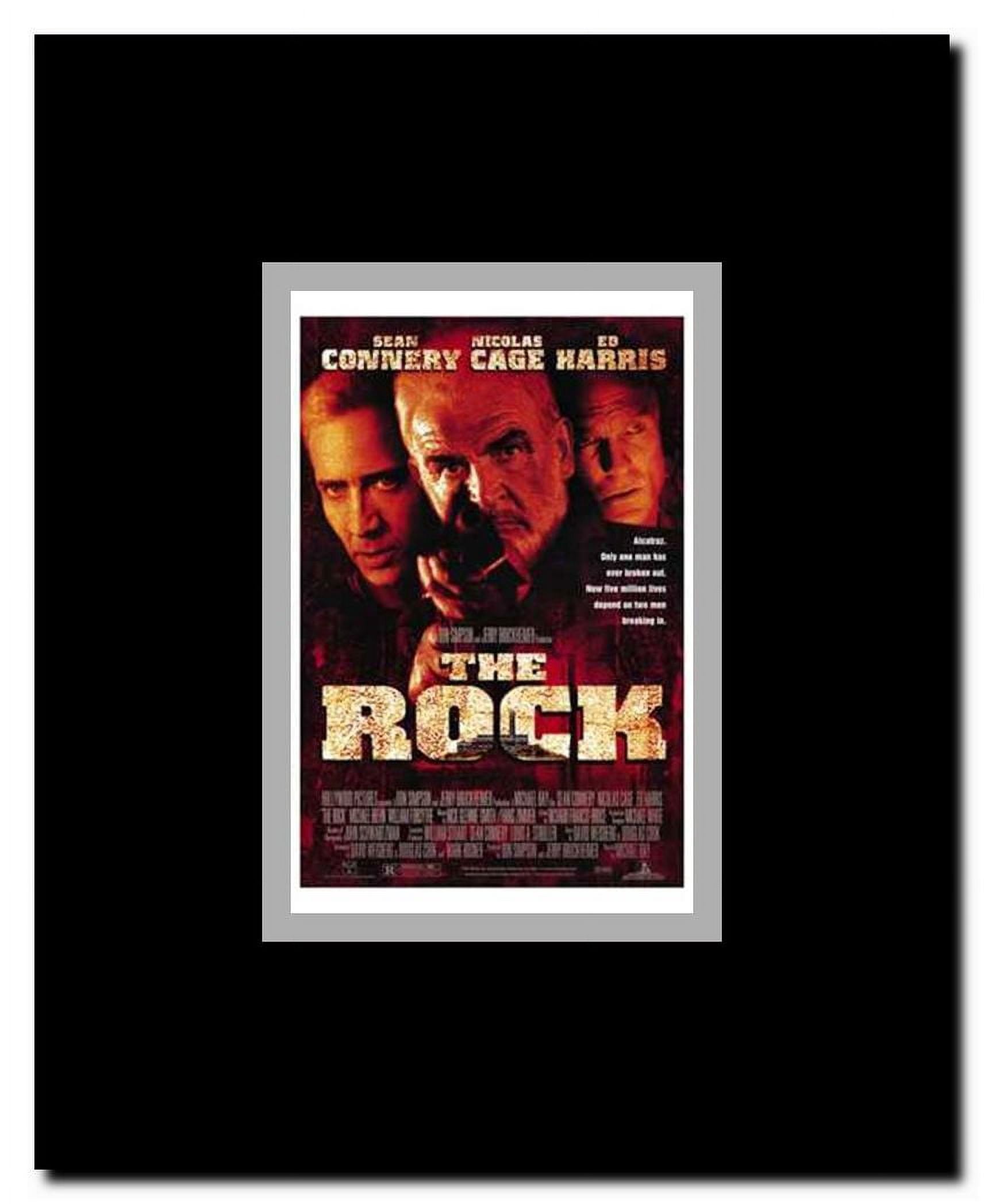 The Rock Framed Movie Poster