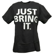 The Rock Just Bring It Mens Black T-shirt