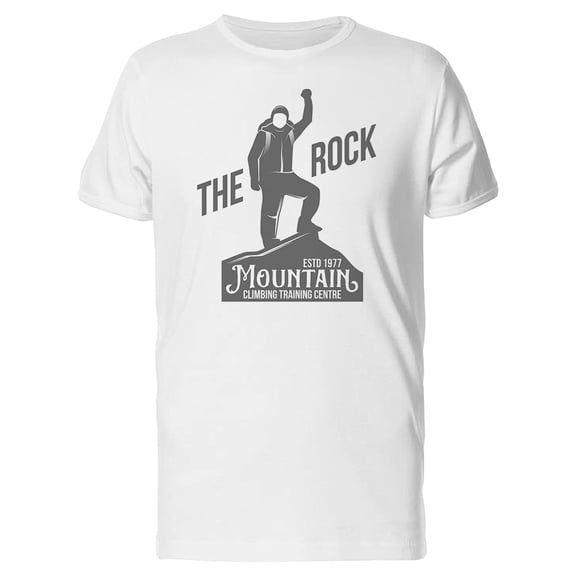 The Rock Mountain 1977 Tee Men's -Image by Shutterstock