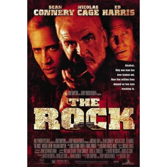 The Rock Nicolas Cage Sean Connery Movie Film
