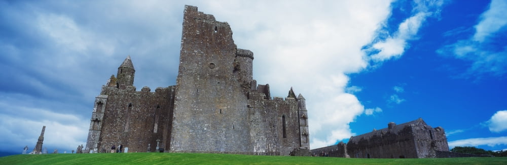 The Rock Of Cashel Co Tipperary Ireland Canvas Art - The Irish Image Collection  Design Pics (44 x 15)