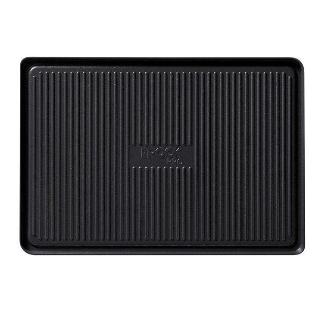 The Rock PRO Reversible Grill/Griddle for BBQ and Oven, NonStick, Dishwasher Safe