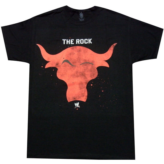 The Rock Red Bull Face Adult T-Shirt