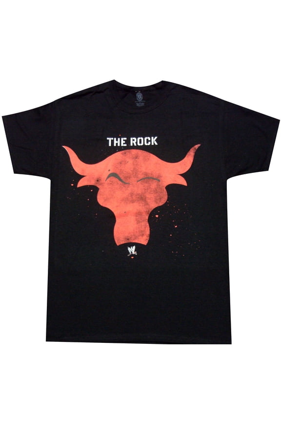 The Rock Red Bull Face Adult T-Shirt