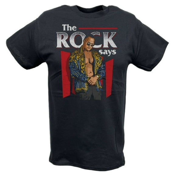 The Rock Says Nostalgic Pose T-shirt