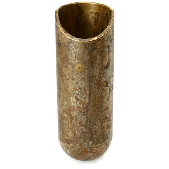 The Rock Slide Guitar Slide Aged Brass Swamp Slide Round Tip Medium