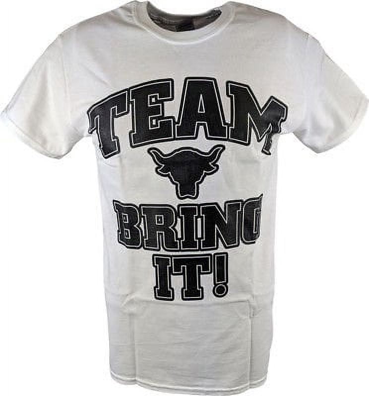 The Rocking Team The Rock Team Bring It There Is No Tomorrow Mens White T-shirt 4XL ...