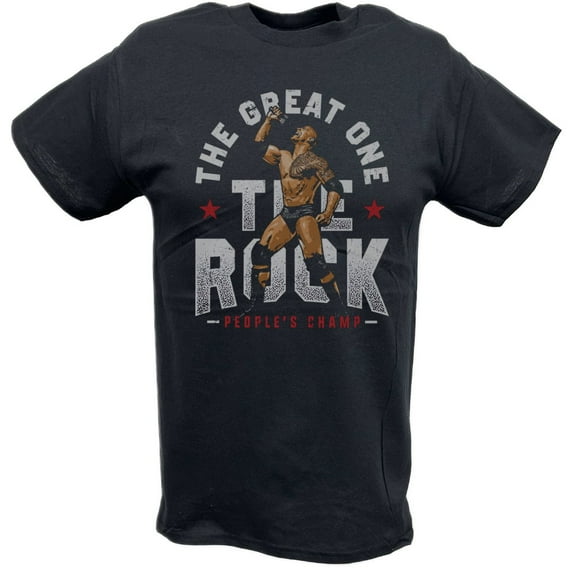 The Rock The Great One Peoples Champ T-shirt