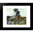 thumbnail image 1 of The Rocks with Oak tree 20x24 Framed Art Print by Vincent van Gogh, 1 of 2