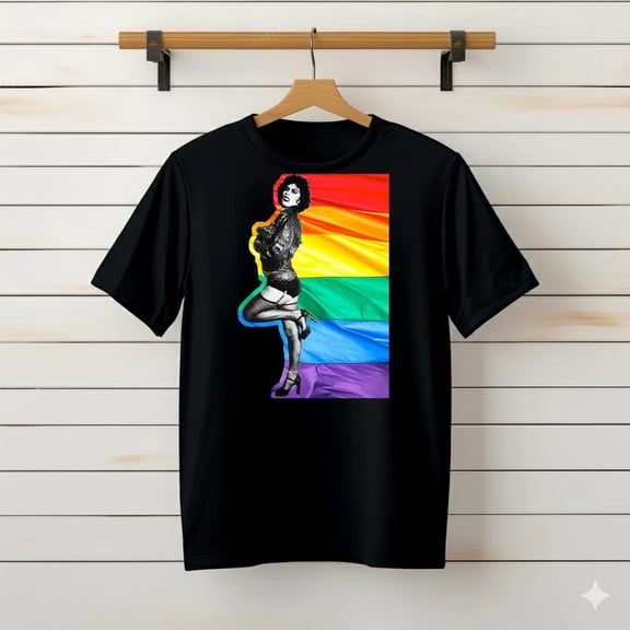The Rocky Horror Picture Show Frank N Furter LGBTQ###TeaBagTeaHouse, Unsiex Shirt