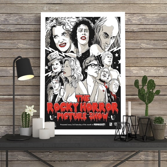 The Rocky Horror Picture Show Poster, Cult Classic Wall Art, Collectible Print For Home Decor, Gift, UNFRAMED