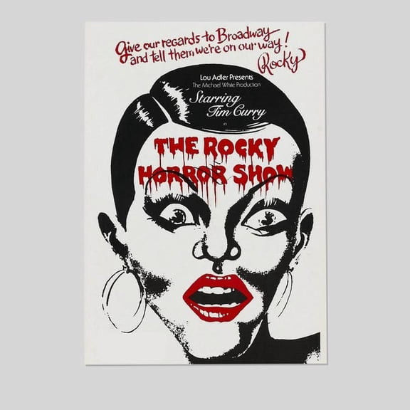 The Rocky Horror Show movie poster print Tim Curry Size 24''x36'' Goldengate