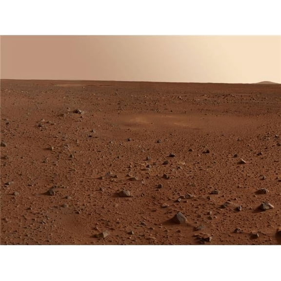 The Rocky Surface of Mars Poster Print, 32 x 24 - Large