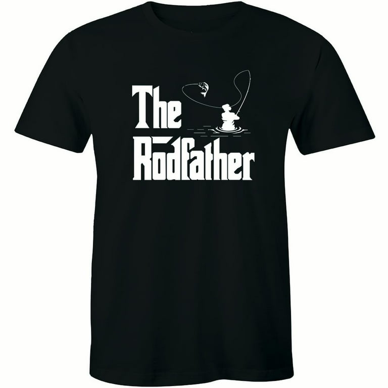 The Rodfather. Funny Fishing Tshirt For Fisherman The Rodfather. Funny Fishing Tshirt For Fisherman