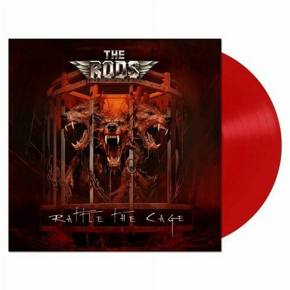 The Rods - Rattle The Cage - Red - Heavy Metal - Vinyl
