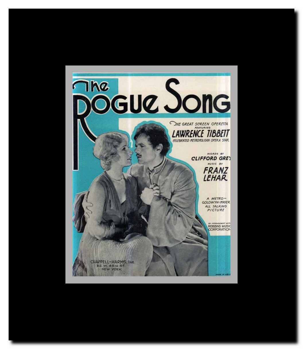 The Rogue Song Framed Movie Poster