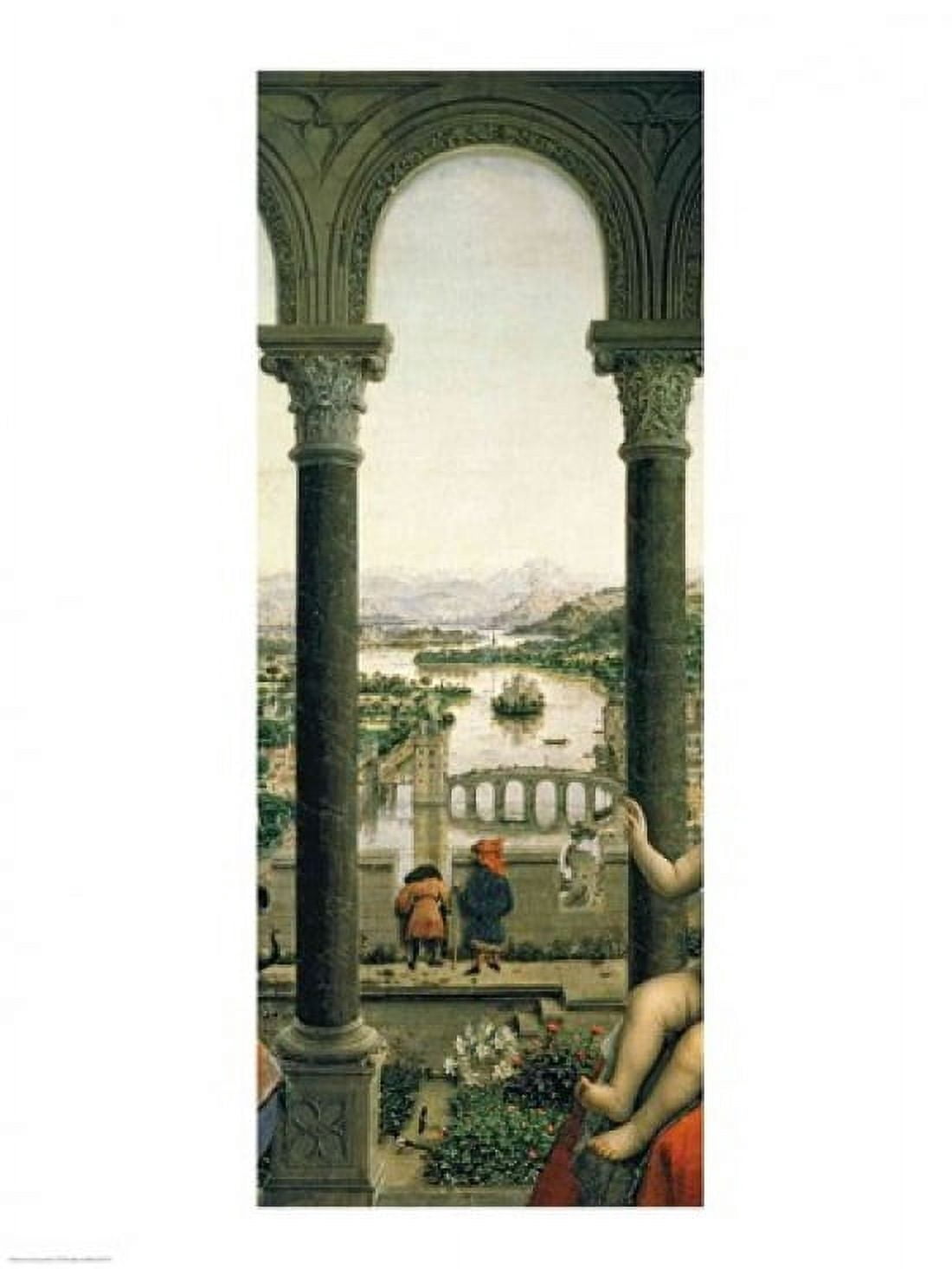 The Rolin Madonna Canvas Art - Jan Van Eyck (18 x 24)