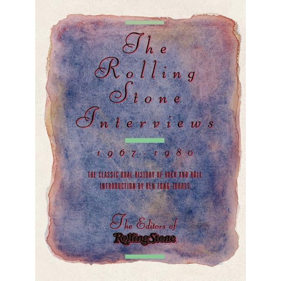 Rolling Stone Interv (Paperback)